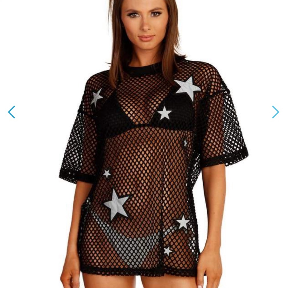 Reflective Star Oversized T-shirt